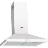 Gorenje Essential WHC629E4W - Kåpa - skorsten - bredd: 60 cm - djup: 45 cm - utsug och återcirkulering (-) - vit