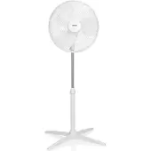 Tristar VE-5755, Bladfläkt för hushållsbruk, Vit, Golv, Plast, 56,82 dB, 1 m³