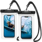 Spigen Aqua Shield A601 fodral vattentätt IPX8 - transparent 2 st.