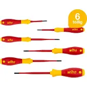 Wiha SlimFix skruvmejselsats 1000 V Torx, 6 delar
