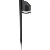 Philips Fyve piedestal-/gånglampa 1,5 W, Utomhus pelar-/stolpbelysning, Svart, Plast, IP44, Terass, Trädgård, III
