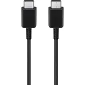 Samsung USB-C / USB-C-kabel GP-TOU021RFCBW - 1.8m, 3A, 25W - Bulk - Svart