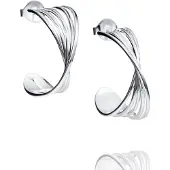 Efva Attling Bridges Hoops 12-100-02142-0000