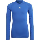 Adidas Baselayer Techfit - Royal Blå Barn L/S, storlek 152 cm