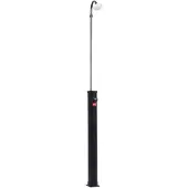 vidaXL Soldusch svart 215 cm 8 L