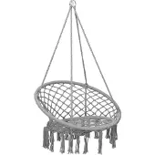 vidaXL Hängstol 80 Cm Grå