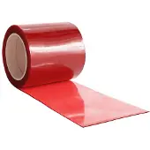 vidaXL Randgardin, Röd, 200 Mm X 1,6 Mm, 10 M, Pvc