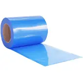 vidaXL Köldridå blå 300x2,6 mm 25 m PVC