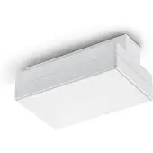 TRIO Lighting Flex strömförsörjning för DUOline-skena, vit DUOline, Vitt / opal, Syntetmaterial, Skensystem