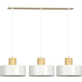 Emibig Hänglampa Tako LIGHTING, dimbar, Vitt / opal, Vardagsrum / matsal, Metall, Modern, Pendellampa