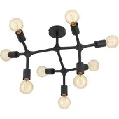 Eglo Taklampa Bocadella, dimbar, Svart, Vardagsrum / matsal, Metall, Taklampa