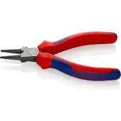 Knipex 22 02 140 Verkstad Rundtång Rak Krom-vanadium elektriskt stål 140 mm