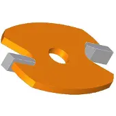 Cmt Routerbit tillbehör 822.021.11B; D=48X8,2 mm