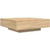 vidaXL Soffbord, Sonoma Ek, 100X100X31 Cm