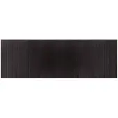 vidaXL Matta rektangulär mörkbrun 100x300 cm bambu