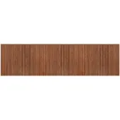 vidaXL Matta rektangulär brun 80x300 cm bambu