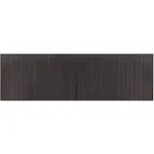vidaXL Rektangulär matta, mörkbrun, 60x200 cm, bambu
