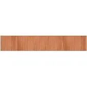 vidaXL Matta rektangulär brun 70x400 cm bambu