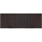 vidaXL Matta rektangulär mörkbrun 70x200 cm bambu