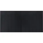 vidaXL Matta rektangulär svart 100x200 cm bambu