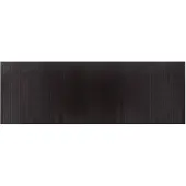 vidaXL Matta rektangulär mörkbrun 100x300 cm bambu
