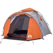 vidaXL Tält för camping med kupol 3 personer snabb frigöring, tält, camping skydd, trädgårdsskydd, trädgårdstält, skydd 4004228