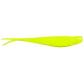 Z-Man Mjukbetes Jerk ShadZ 4 Tum 5/Pack Hot Chartreuse (0092)