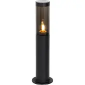 QAZQA Modern utomhusstolpe svart 45 cm IP44 - Rox