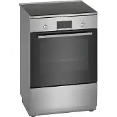 Bosch Serie | 4 HLN39A050U - Spis - fristående - bredd: 60 cm - djup: 60 cm - höjd: 90 cm - med självrengöring - rostfritt stål