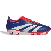 Adidas Predator League FG Advancement - Lucid Blue/Vit/Röd - Gräs (FG), storlek 44