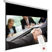 Avtek International Business Electric 240, Motoriserad, 2,35 m, 146,8 cm, 16:10, Svart, Vit