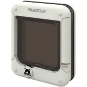 Flamingo Cat Mate 4-way Rotary kattlucka vit