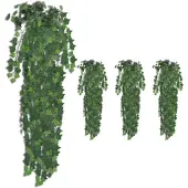 vidaXL Konstväxter murgröna 4 st grön 90 cm
