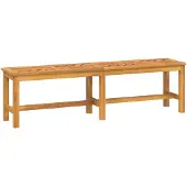 vidaXL Trädgårdsbänk 150 cm massivt akaciaträ
