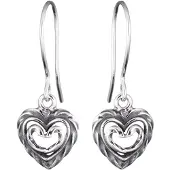 Kalevala Koru Heart of the House örhängen silver 2665000K