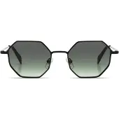 Komono Jean Black matte solglasögon