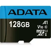 ADATA Cl10 Uhs-i 128gb Minneskort Med Adapter