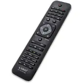 Savio RC-10 do TV Philips, TV, IR trådlös, Tryckknappar, Svart