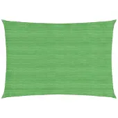 vidaXL Solsegel, 160 G/M², Ljusgrön, 4X6 M, Hdpe