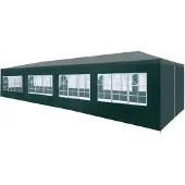 vidaXL Partytält grön 3x12 m