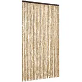vidaXL Insektsdraperi beige 118x220 cm chenille