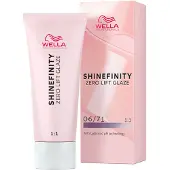 Wella Shinefinity Glaze Professionell hårtoning 60 ml 06/71 - Frosted Chestnut
