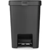 Brabantia StepUp pedalkärl 25 l Dark Grey 800269