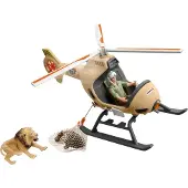 Schleich Wild Life 42476 Animal Rescue Helicopter