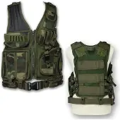 101 Inc Fostex Tactical Vest Predator (Färg: Woodland)