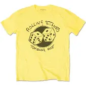 Ginza.se The Rolling Stones: Unisex T-Shirt/Tumbling Dice (Yellow) (Medium)