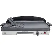 Rommelsbacher BBQ 2003 - Grill - elektrisk - 1250 cm2 - rostfritt stål/svart