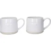 MIKASA Heart 380ml Mugg 2 Enheter