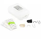 Bubblebee The Mic Hiding Kit for Sennheiser ME 2-II Black & White