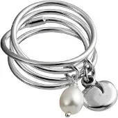 Kalevala Koru Twinflower ring silver 2465400VHE200